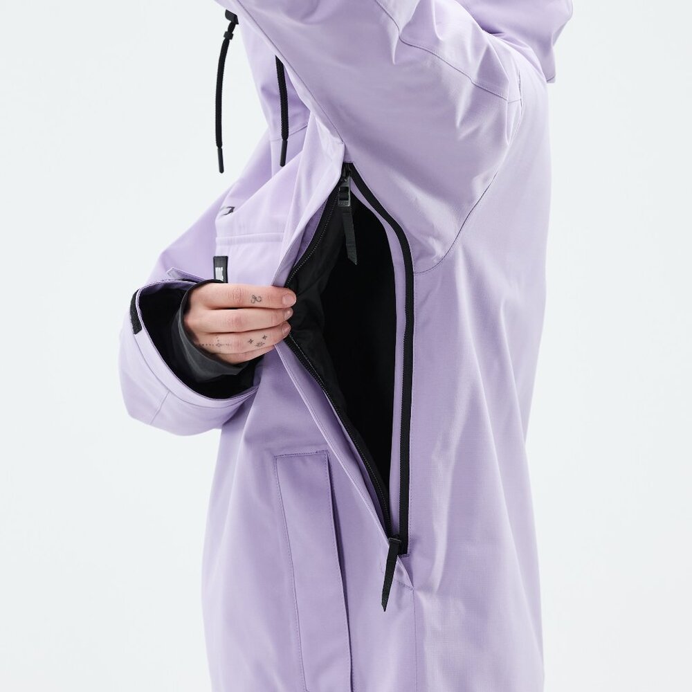 Dope Snow Blizzard W Snowboard Jacket Women Faded Violet purple ski set - Picture 15 of 15